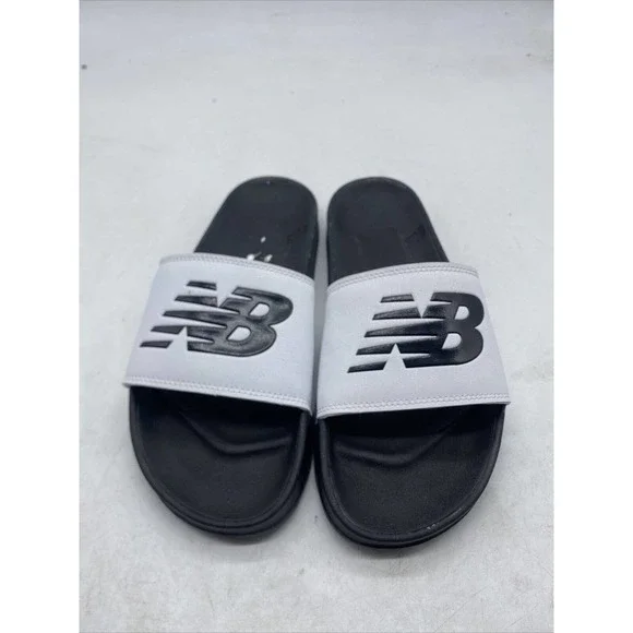 New Balance 200 Icons Slides Men\'s Size 15 White Blue Athletic Comfort New Balance 200 Slides - Men main image 4